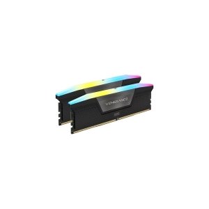 حافظه رم دسکتاپ کورسیر مدل CORSAIR Vengeance RGB 64GB DDR5 6200Mhz Dual