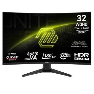 مانیتور گیمینگ خمیده ام اس آی مدل MAG 325CQF سایز 32 اینچ