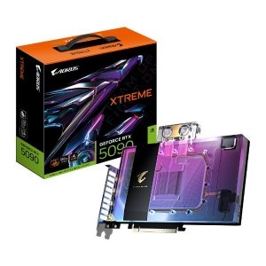 کارت گرافیک گیگابایت مدل AORUS GeForce RTX 5090 XTREME WATERFORCE WB 32G