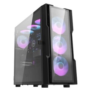 کیس کامپیوتر گیمینگ دارک فلش  DarkFlash DK431 Glass