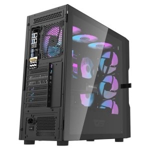 کیس کامپیوتر گیمینگ دارک فلش  DarkFlash DK431 Glass