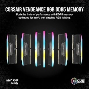 حافظه رم کورسیر مدل Corsair Vengeance DDR5 32GB (2x16GB) 7200MHz RGB CL34
