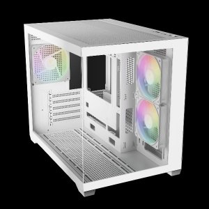 کیس کامپیوتر گیم دیاس مدل AURA GC10M V2 WH ARGB