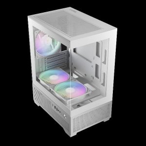 کیس کامپیوتر گیمدیاس مدل AURA GC9M ELITE WH ARGB