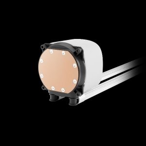 خنک کننده مایع پردازنده گیم دیاس مدل AURA GL240 V2 WH