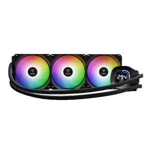 خنک کننده مایع پردازنده گیم دیاس مدل AURA GL360 DIGITAL ARGB