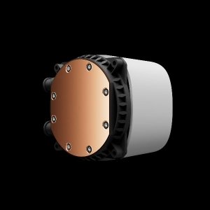 خنک کننده مایع پردازنده گیم دیاس مدل AURA GL360 DIGITAL WH ARGB