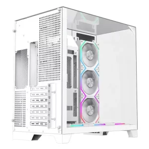 کیس کامپیوتر گیم مکس مدل INFINITY PRO سفید
