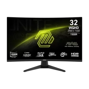 مانیتور گیمینگ ام اس آی مدل  MAG G321CQF E18 31.5Inch