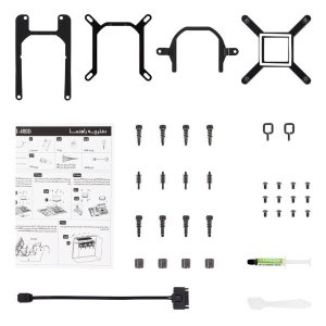 فن  مایع پردازنده گرین مدل GLACIER 360 ARGB