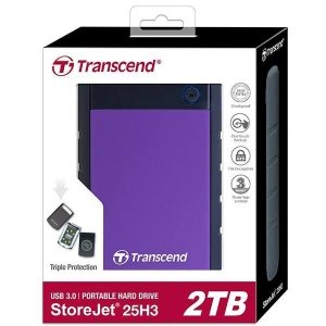 هارد اکسترنال ترنسند مدل StoreJet 25H3 2TB