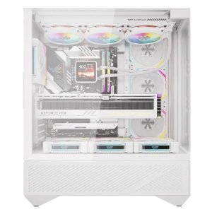 کیس کامپیوتر گیمینگ دارک فلش Darkflash DY460 WH