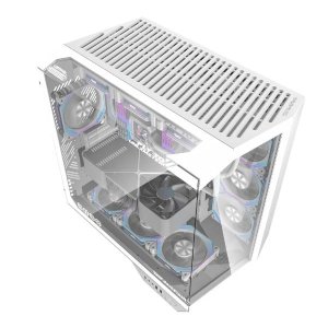 کیس کامپیوتر گیمینگ دارک فلش Darkflash DY470 WH