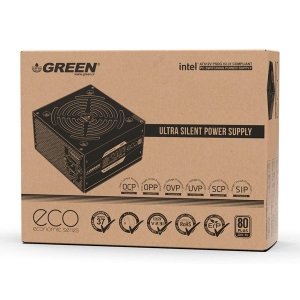 منبع تغذیه کامپیوتر گرین مدل GP500A-ECO D Bronze