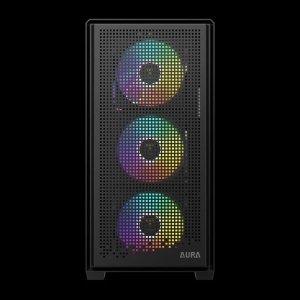 کیس کامپیوتر گیم دیاس مدل GAMDIAS Aura GC105M ARGB