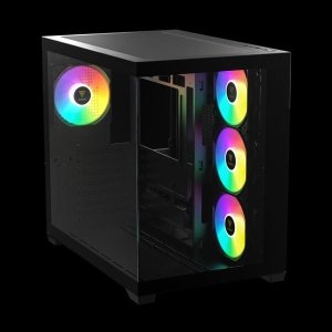 کیس کامپیوتر گیم دیاس مدل GAMDIAS Aura GC107M ARGB