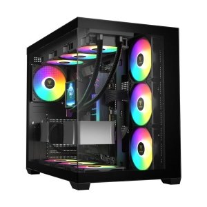 کیس کامپیوتر گیم دیاس مدل GAMDIAS Aura GC107 Elite ARGB