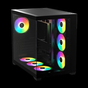 کیس کامپیوتر گیم دیاس مدل GAMDIAS Aura GC107M Elite ARGB