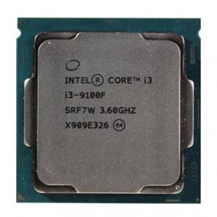 پردازنده مرکزی اینتل سری Coffee Lake مدل Core i3-9100F BOX