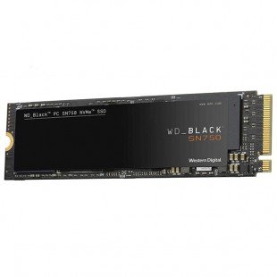 حافظه SSD وسترن دیجیتال مدل BLACK SN750 NVME ظرفیت 250 گیگابایت