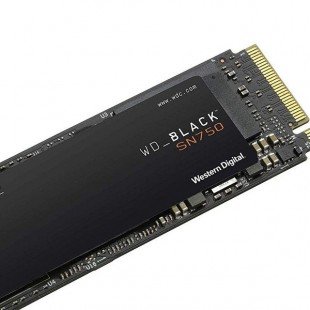 حافظه SSD وسترن دیجیتال مدل BLACK SN750 NVME ظرفیت 250 گیگابایت