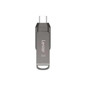 فلش مموری 32 گیگبایت لکسار مدل JumpDrive Dual Drive D400