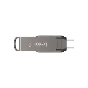 فلش مموری 64 گیگبایت لکسار مدل JumpDrive Dual Drive D400