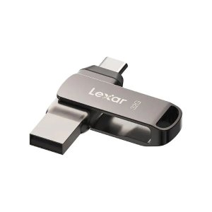 فلش مموری 128 گیگبایت لکسار مدل JumpDrive Dual Drive D400