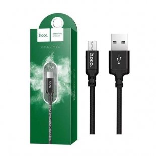 کابل تبدیل microUSB هوکو X14 طول 1 متر