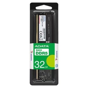 حافظه رم دسکتاپ ای دیتا مدل ADATA AD5U560032G-S DDR5 5600MHz CL46 ظرفیت 32 گیگابایت