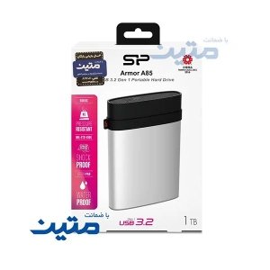 هارد اکسترنال سیلیکون پاور مدل Armor A85 ظرفیت 1 ترابایت