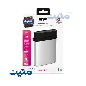 هارددیسک اکسترنال سیلیکون پاور مدل Armor A85 ظرفیت 4 ترابایت