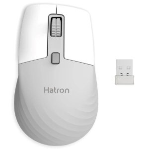 ماوس بی‌سیم Hatron مدل HMBW119SL سفید