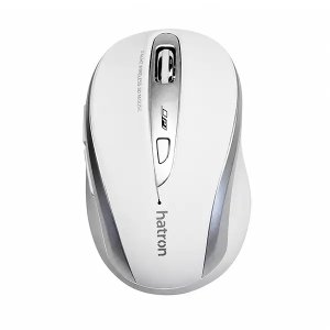 ماوس بی‌سیم Hatron مدل HMW120SL سفید