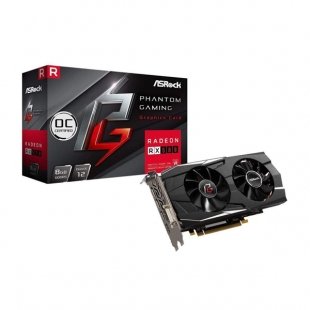 کارت گرافیک ازراک مدل Phantom Gaming D Radeon RX580 8G OC