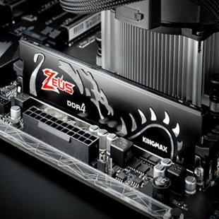 حافظه رم دسکتاپ کینگ مکس مدل Zeus Dragon CL16 16GB DDR4 3000Mhz