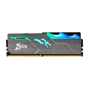حافظه رم دسکتاپ کینگ مکس مدل Zeus Dragon RGB CL17 8GB DDR4 3200Mhz