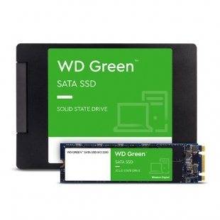 حافظه اس‌اس‌دی اینترنال وسترن دیجیتال مدل GREEN WDS120G2G0B ظرفیت 120 گیگابایت