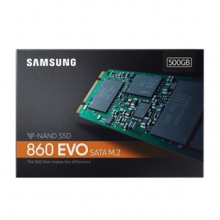 اس اس دی اینترنال سامسونگ مدل Evo 860 m.2 ظرفیت 500 گیگابایت