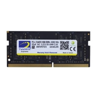 حافظه رم لپ تاپ توین موس مدل 8GB DDR4 3200Mhz
