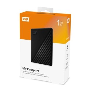 هارد اکسترنال وسترن دیجیتال مدل My Passport WDBYvg0010BBK-WESN ظرفیت 1 ترابایت