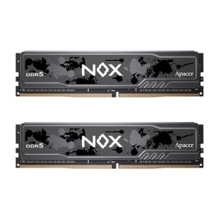 حافظه رم دسکتاپ اپیسر مدل NOX 32GB (16GBX2) DDR5 5200Mhz
