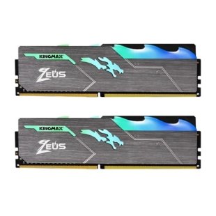 حافظه رم دسکتاپ کینگ مکس مدل Zeus Dragon RGB CL16 16GB DDR4 3200Mhz
