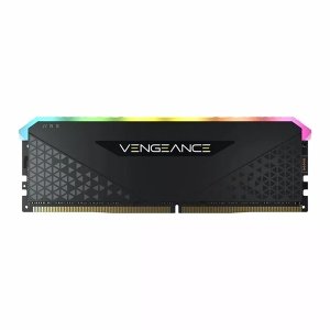رم کورسیر VENGEANCE RGB RS Black 32GB 16GBx2 3200MHz CL16