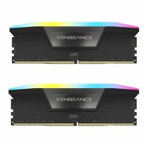 حافظه رم کورسیر مدل VENGEANCE RGB DUAL 32GB 16GBx2 6200MHz CL36 DDR5