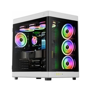 کیس گیم دیاس مدل NESO P1 BW White