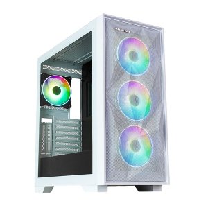 کیس کامپیوتر مسترتک مدل Hunter X Gaming White