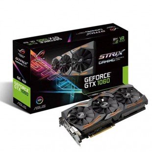 کارت گرافیک ایسوس مدل  1060GTX STRIX