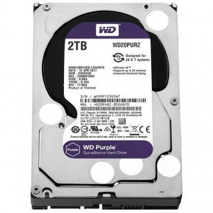 هارددیسک اینترنال وسترن دیجیتال مدل  WD 2TB PURPLE