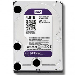 هارددیسک اینترنال وسترن دیجیتال مدل WD 4TB PURPLE
